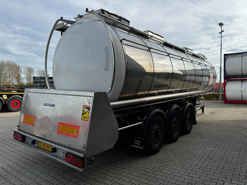 Feldbinder LEBENSMITTEL / LEVENSMIDDELEN FOOD / 33.500L / 3-COMP / PUMPE / INOX / NL-trailer / APK: 10-2026 - Semiremorcă cisternă: Foto 3 Feldbinder LEBENSMITTEL / LEVENSMIDDELEN FOOD / 33.500L / 3-COMP / PUMPE / INOX / NL-trailer / APK: 10-2026 - Semiremorcă cisternă: Foto 3