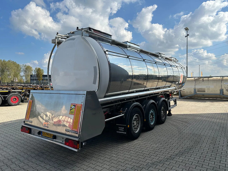 Feldbinder LEBENSMITTEL / LEVENSMIDDELEN FOOD / 33.500L / 3-COMP / PUMPE / NL-trailer / APK: 09-2026 - Semiremorcă cisternă: Foto 3 Feldbinder LEBENSMITTEL / LEVENSMIDDELEN FOOD / 33.500L / 3-COMP / PUMPE / NL-trailer / APK: 09-2026 - Semiremorcă cisternă: Foto 3