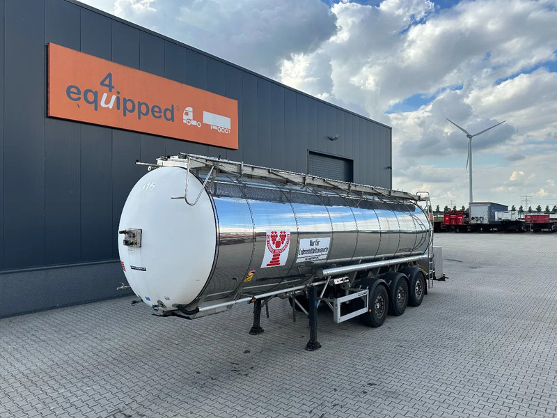 Feldbinder LEVENSMIDDELEN / FOOD / LEBENSMITTEL / 33.500L / 3-COMP / POMP / NL-trailer / APK: 03-2026 - Semiremorcă cisternă: Foto 1 Feldbinder LEVENSMIDDELEN / FOOD / LEBENSMITTEL / 33.500L / 3-COMP / POMP / NL-trailer / APK: 03-2026 - Semiremorcă cisternă: Foto 1