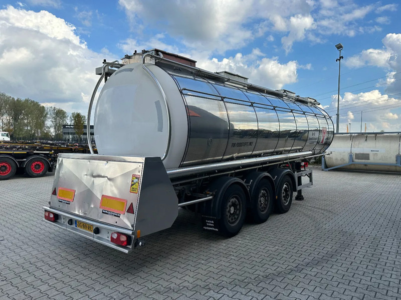 Feldbinder LEVENSMIDDELEN / FOOD / LEBENSMITTEL / 33.500L / 3-COMP / POMP / NL-trailer / APK: 03-2026 - Semiremorcă cisternă: Foto 3 Feldbinder LEVENSMIDDELEN / FOOD / LEBENSMITTEL / 33.500L / 3-COMP / POMP / NL-trailer / APK: 03-2026 - Semiremorcă cisternă: Foto 3