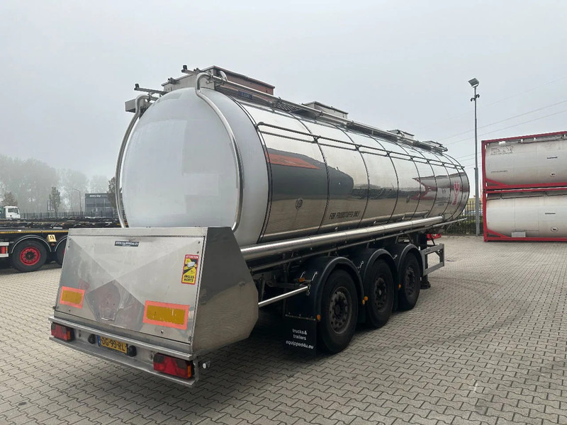 Feldbinder LEVENSMIDDELEN / FOOD / LEBENSMITTEL / 33.500L / 3-COMP / POMP / NL-trailer / APK: 09-2026, 10x beschikbaar - Semiremorcă cisternă: Foto 3 Feldbinder LEVENSMIDDELEN / FOOD / LEBENSMITTEL / 33.500L / 3-COMP / POMP / NL-trailer / APK: 09-2026, 10x beschikbaar - Semiremorcă cisternă: Foto 3