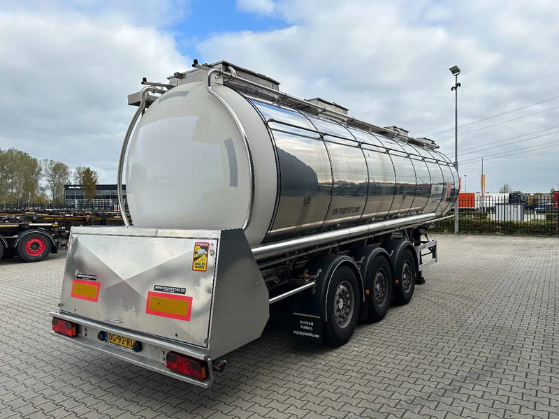 Feldbinder LEVENSMIDDELEN / FOOD / LEBENSMITTEL / 33.500L / 3-COMP / POMP / NL-trailer / APK: 10-2026, 10x beschikbaar - Semiremorcă cisternă: Foto 3 Feldbinder LEVENSMIDDELEN / FOOD / LEBENSMITTEL / 33.500L / 3-COMP / POMP / NL-trailer / APK: 10-2026, 10x beschikbaar - Semiremorcă cisternă: Foto 3