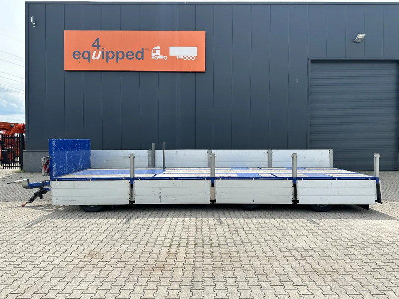 Floor zeer mooie AXD.330 3-assige aanhanger met alu zijborden, rongpotten, liftas, geschoopeerd, NL-aanhanger - Remorcă platformă: Foto 4 Floor zeer mooie AXD.330 3-assige aanhanger met alu zijborden, rongpotten, liftas, geschoopeerd, NL-aanhanger - Remorcă platformă: Foto 4