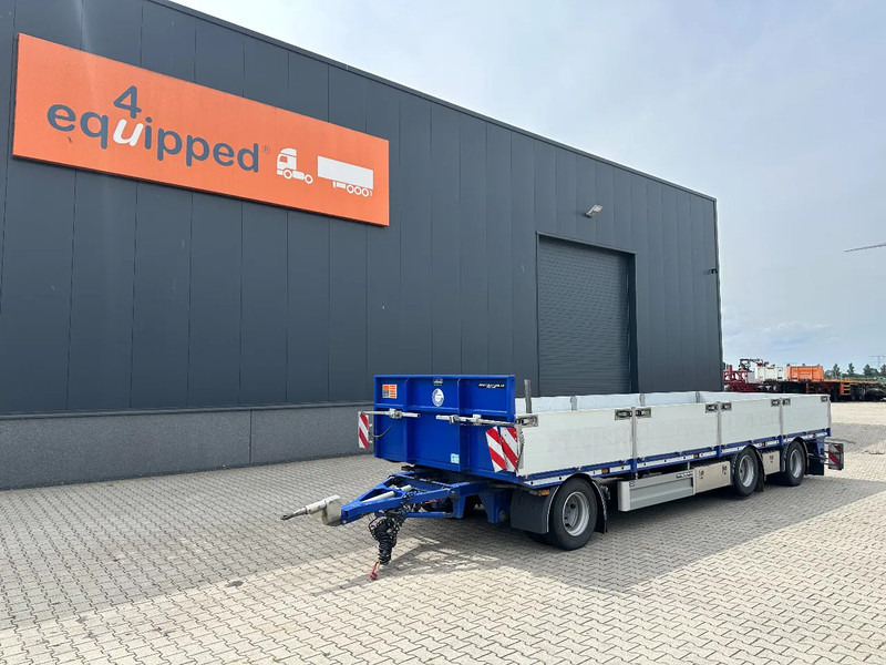 Floor zeer mooie AXD.330 3-assige aanhanger met alu zijborden, rongpotten, liftas, geschoopeerd, NL-aanhanger - Remorcă platformă: Foto 1 Floor zeer mooie AXD.330 3-assige aanhanger met alu zijborden, rongpotten, liftas, geschoopeerd, NL-aanhanger - Remorcă platformă: Foto 1