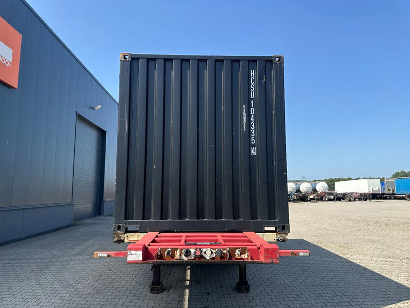 Krone 2-axle 20FT chassis + 20FT DV 8'6" container ONE-WAY - Semiremorcă transport containere/ Swap body: Foto 5 Krone 2-axle 20FT chassis + 20FT DV 8'6" container ONE-WAY - Semiremorcă transport containere/ Swap body: Foto 5