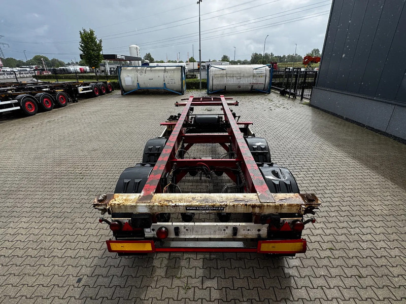 Krone 2-axle 20FT chassis, BPW + drumbrakes, airsuspension, empty weight: 3.180kg, 2x available - Semiremorcă transport containere/ Swap body: Foto 4 Krone 2-axle 20FT chassis, BPW + drumbrakes, airsuspension, empty weight: 3.180kg, 2x available - Semiremorcă transport containere/ Swap body: Foto 4