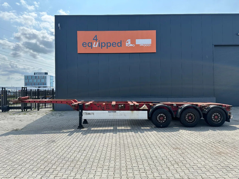 Krone 45FT HC, SAF + disc, extendable front+ rear+ bumper, NL-chassis - Semiremorcă transport containere/ Swap body: Foto 4 Krone 45FT HC, SAF + disc, extendable front+ rear+ bumper, NL-chassis - Semiremorcă transport containere/ Swap body: Foto 4