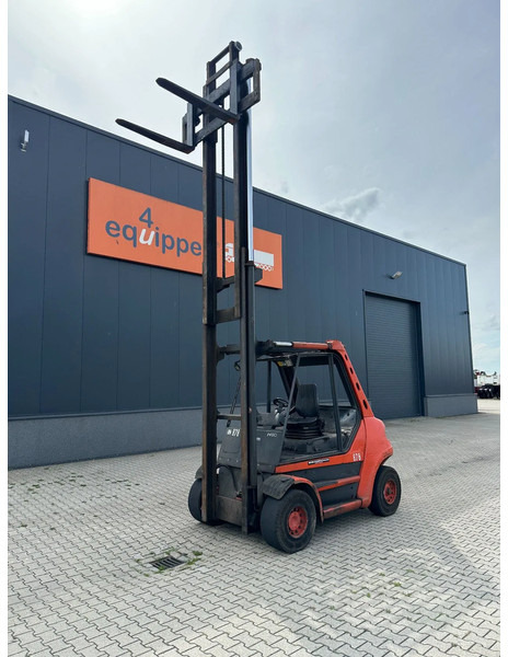 Linde H80D-03 FORKLIFT, 8000KG, duplex, 6 cil. Deutz diesel, 12.200hrs, - Stivuitor diesel: Foto 2 Linde H80D-03 FORKLIFT, 8000KG, duplex, 6 cil. Deutz diesel, 12.200hrs, - Stivuitor diesel: Foto 2