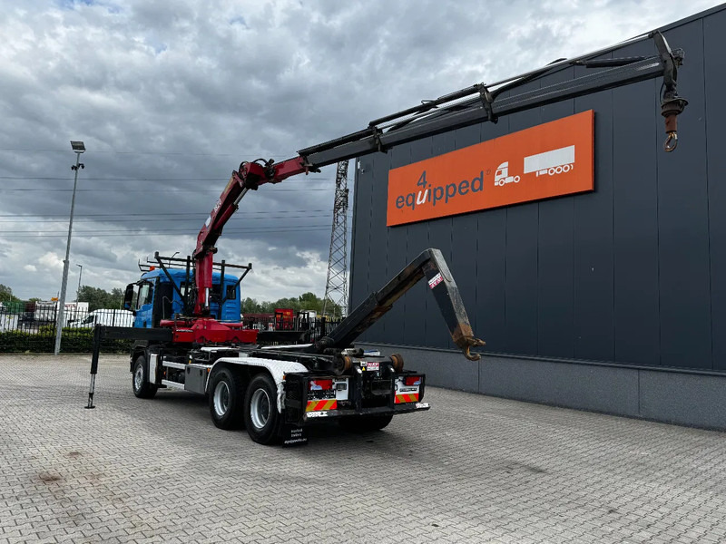 MAN TGS 33.440 6x4, EURO-4, HMF 1823 Crane + VDL HOOK, full spring, manual gearbox, MOT 03/2026 - Camion cu cârlig, Camion cu macara: Foto 2 MAN TGS 33.440 6x4, EURO-4, HMF 1823 Crane + VDL HOOK, full spring, manual gearbox, MOT 03/2026 - Camion cu cârlig, Camion cu macara: Foto 2