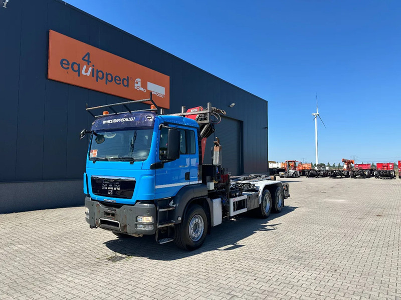 MAN TGS 33.440 6x4, EURO-5, HMF 2030 Crane + VDL HOOK, full spring, manual gearbox, MOT 03/2026 - Camion cu cârlig, Camion cu macara: Foto 3 MAN TGS 33.440 6x4, EURO-5, HMF 2030 Crane + VDL HOOK, full spring, manual gearbox, MOT 03/2026 - Camion cu cârlig, Camion cu macara: Foto 3