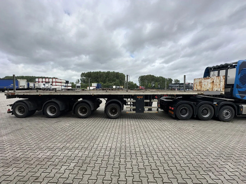 Nooteboom OVB-73-04, 73 tons Ballast trailer, 4 axles, 3 hydraulic steering axles, 75% tyres, MOT 03/2026 - Semiremorcă platformă: Foto 3 Nooteboom OVB-73-04, 73 tons Ballast trailer, 4 axles, 3 hydraulic steering axles, 75% tyres, MOT 03/2026 - Semiremorcă platformă: Foto 3