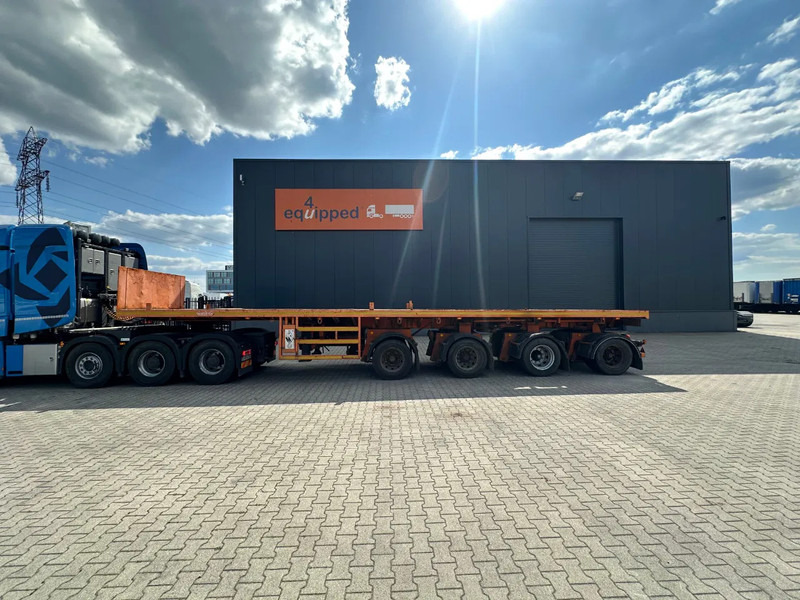 Nooteboom OVB-73-04, 73 tons Ballast trailer, 4 axles, 3 hydraulic steering axles, MOT 12/2025 - Semiremorcă platformă: Foto 2 Nooteboom OVB-73-04, 73 tons Ballast trailer, 4 axles, 3 hydraulic steering axles, MOT 12/2025 - Semiremorcă platformă: Foto 2