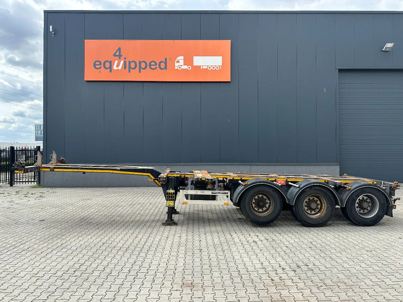 Pacton FLEX XL 45FT HC multi (2x extendable), liftaxle, SAF + DRUM, NL-chassis - Semiremorcă transport containere/ Swap body: Foto 4 Pacton FLEX XL 45FT HC multi (2x extendable), liftaxle, SAF + DRUM, NL-chassis - Semiremorcă transport containere/ Swap body: Foto 4