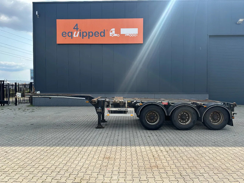 Pacton FLEX XL 45FT HC multi (3x extendable), liftaxle, SAF + DRUM, NL-chassis, APK: 12/2025 - Semiremorcă transport containere/ Swap body: Foto 4 Pacton FLEX XL 45FT HC multi (3x extendable), liftaxle, SAF + DRUM, NL-chassis, APK: 12/2025 - Semiremorcă transport containere/ Swap body: Foto 4