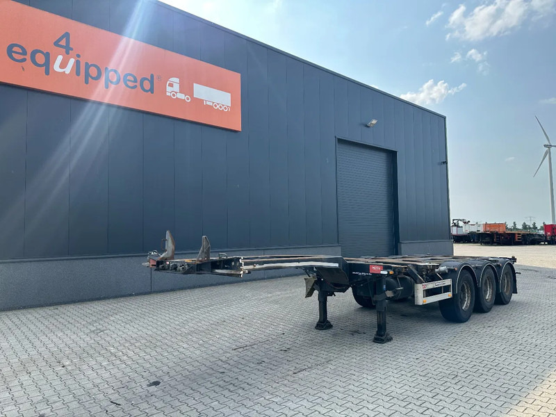 Pacton FLEX XL 45FT HC multi (3x extendable), liftaxle, SAF + DRUM, NL-chassis, APK: 12/2025 - Semiremorcă transport containere/ Swap body: Foto 2 Pacton FLEX XL 45FT HC multi (3x extendable), liftaxle, SAF + DRUM, NL-chassis, APK: 12/2025 - Semiremorcă transport containere/ Swap body: Foto 2