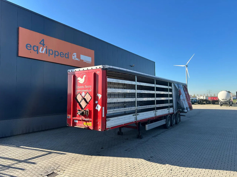 Pacton alu zijborden + planken, hardhouten vloer, NL-trailer, APK: 08-2026 - Semiremorcă prelată: Foto 1 Pacton alu zijborden + planken, hardhouten vloer, NL-trailer, APK: 08-2026 - Semiremorcă prelată: Foto 1