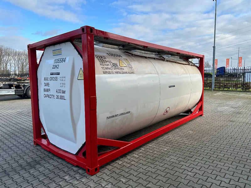SINGAMAS 20FT ISO, 26.000L/1-COMP/3 BAFFELS/3 manholes, ADR inspectio valid till: 07/2025 - Rezervor de stocare: Foto 4 SINGAMAS 20FT ISO, 26.000L/1-COMP/3 BAFFELS/3 manholes, ADR inspectio valid till: 07/2025 - Rezervor de stocare: Foto 4