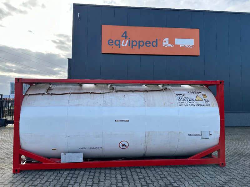 SINGAMAS 20FT ISO, 26.000L/1-COMP/3 BAFFELS/3 manholes, ADR inspectio valid till: 07/2025 - Rezervor de stocare: Foto 2 SINGAMAS 20FT ISO, 26.000L/1-COMP/3 BAFFELS/3 manholes, ADR inspectio valid till: 07/2025 - Rezervor de stocare: Foto 2