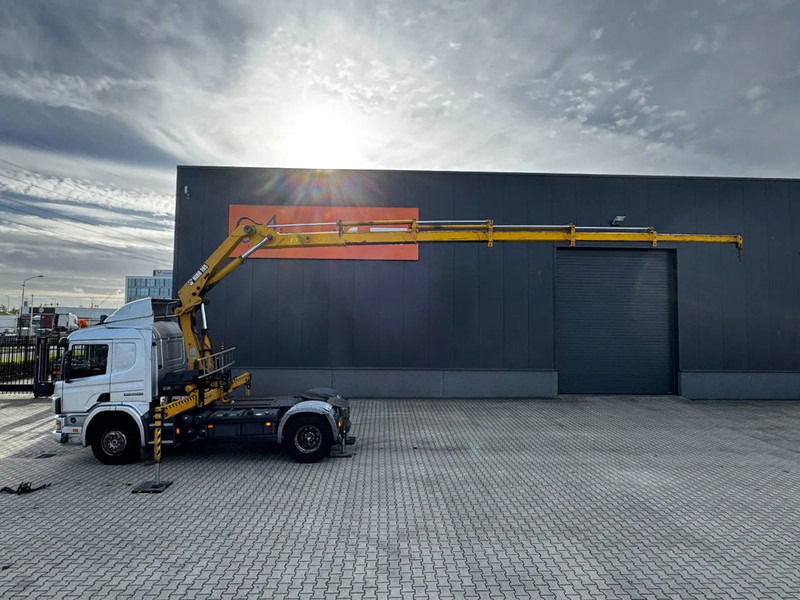 Scania P114-340 + HIAB 19-5 crane + remote / Euro-3 / 3 pedals / NL-truck / APK: 12-2025 - Camion cu macara: Foto 5 Scania P114-340 + HIAB 19-5 crane + remote / Euro-3 / 3 pedals / NL-truck / APK: 12-2025 - Camion cu macara: Foto 5