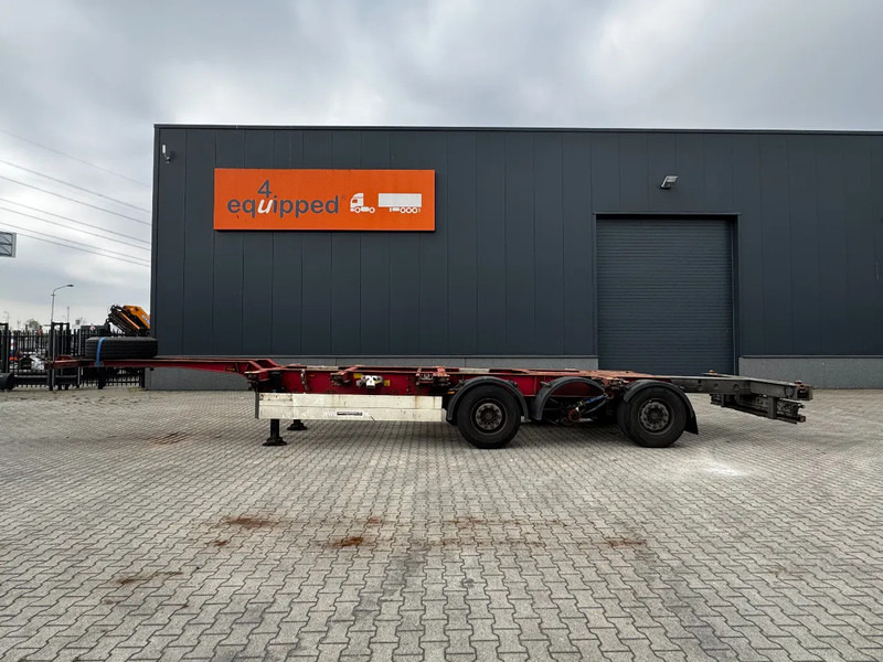Schmitz Cargobull 40FT HC-chassis, disc, liftaxle, extendable at the rear, WITH WORK!!! - Semiremorcă transport containere/ Swap body: Foto 2 Schmitz Cargobull 40FT HC-chassis, disc, liftaxle, extendable at the rear, WITH WORK!!! - Semiremorcă transport containere/ Swap body: Foto 2