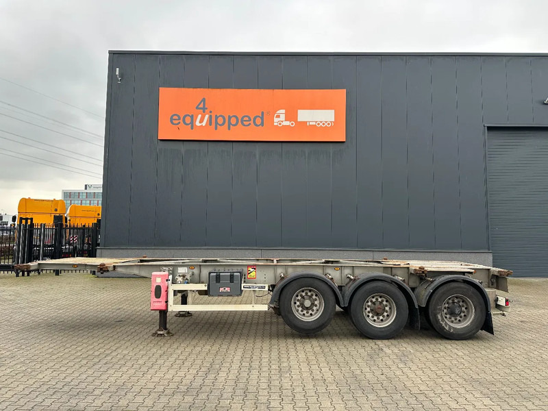 TURBO'S HOET 20FT/30FT, ADR (FL, AT), ALCOA, galvanized, BPW+DISC, liftaxle - Semiremorcă transport containere/ Swap body: Foto 2 TURBO'S HOET 20FT/30FT, ADR (FL, AT), ALCOA, galvanized, BPW+DISC, liftaxle - Semiremorcă transport containere/ Swap body: Foto 2