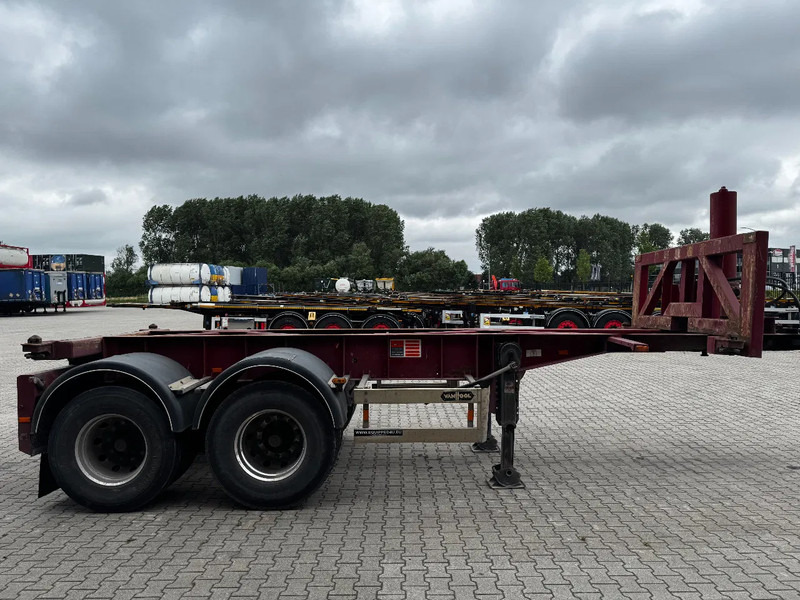 Van Hool 2 AXLE 20FT TIPPING-CHASSIS, TWIN-TIRES, BPW + DRUM, ALCOA - Semiremorcă transport containere/ Swap body: Foto 3 Van Hool 2 AXLE 20FT TIPPING-CHASSIS, TWIN-TIRES, BPW + DRUM, ALCOA - Semiremorcă transport containere/ Swap body: Foto 3
