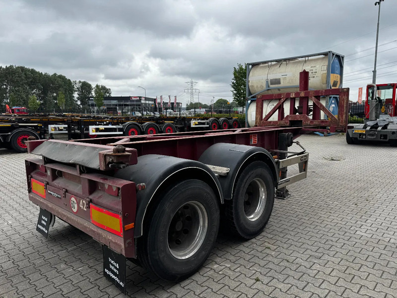 Van Hool 2 AXLE 20FT TIPPING-CHASSIS, TWIN-TIRES, BPW + DRUM, ALCOA - Semiremorcă transport containere/ Swap body: Foto 4 Van Hool 2 AXLE 20FT TIPPING-CHASSIS, TWIN-TIRES, BPW + DRUM, ALCOA - Semiremorcă transport containere/ Swap body: Foto 4