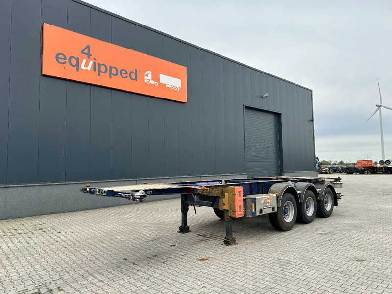 Van Hool 20FT/30FT, ADR (EX/II, EX/III, FL, AT), BPW + drum, ALCOA, liftaxle, NL-Chassis - Semiremorcă transport containere/ Swap body: Foto 1 Van Hool 20FT/30FT, ADR (EX/II, EX/III, FL, AT), BPW + drum, ALCOA, liftaxle, NL-Chassis - Semiremorcă transport containere/ Swap body: Foto 1