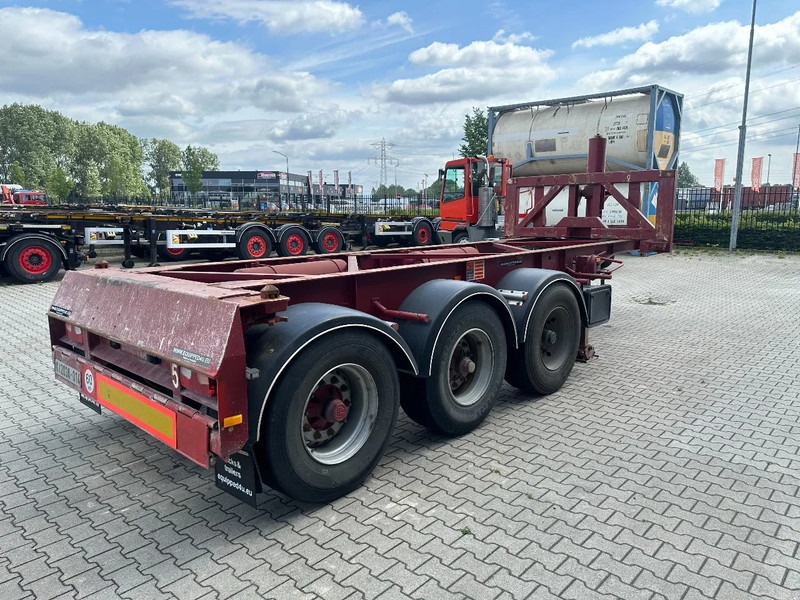 Van Hool 3 AXLE 20FT KIEP-CHASSIS, BPW + TROMMELREMMEN - Semiremorcă transport containere/ Swap body: Foto 4 Van Hool 3 AXLE 20FT KIEP-CHASSIS, BPW + TROMMELREMMEN - Semiremorcă transport containere/ Swap body: Foto 4