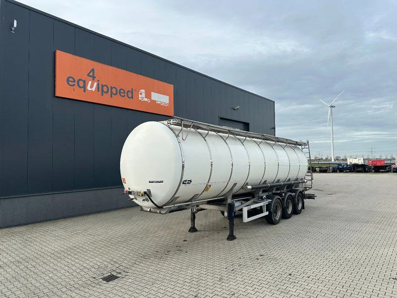 Van Hool FOOD / 39.000L / 3-COMP / INOX / NL-trailer / APK: 04/2026 - Semiremorcă cisternă: Foto 1 Van Hool FOOD / 39.000L / 3-COMP / INOX / NL-trailer / APK: 04/2026 - Semiremorcă cisternă: Foto 1