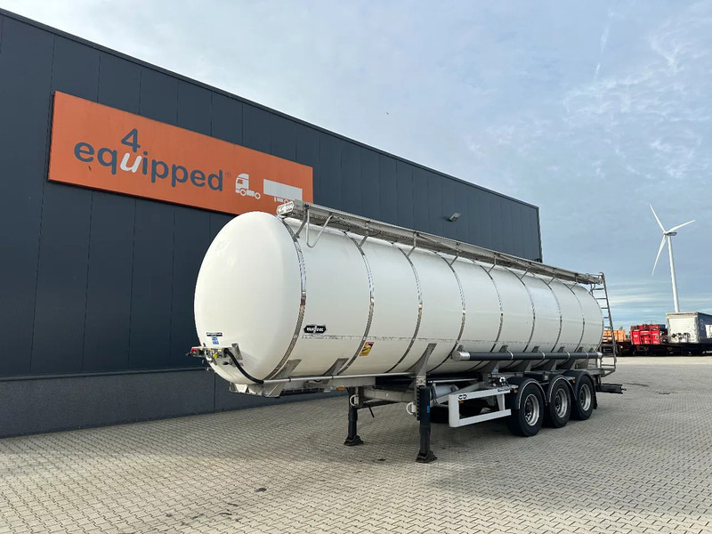 Van Hool FOOD / 39.000L / 3-COMP / INOX / NL-trailer / APK: 07/2026 - Semiremorcă cisternă: Foto 1 Van Hool FOOD / 39.000L / 3-COMP / INOX / NL-trailer / APK: 07/2026 - Semiremorcă cisternă: Foto 1