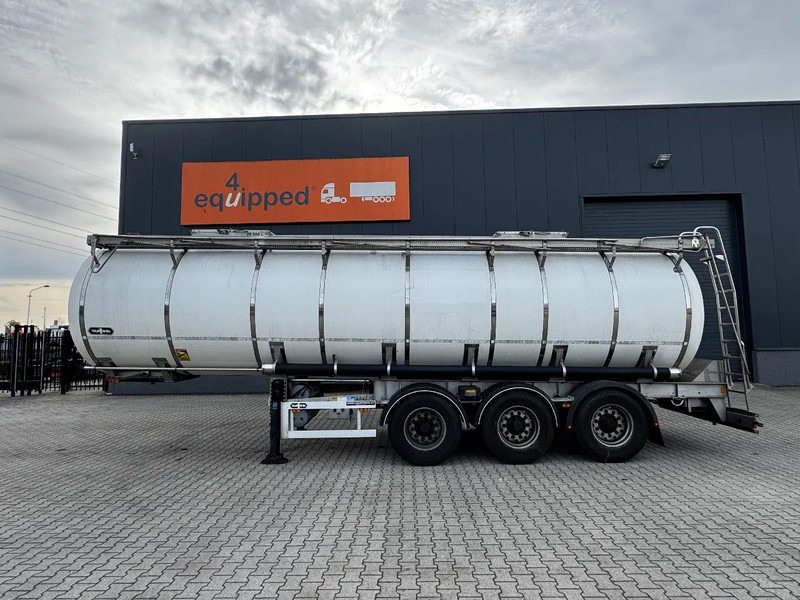 Van Hool LEBENSMITTEL / RVS Rahmen / Leergewicht: 5.860kg / 29.500L / 1-Kammer+ 1 Schwallwand / Scheibebremse / NL / APK 02-2026 - Semiremorcă cisternă: Foto 2 Van Hool LEBENSMITTEL / RVS Rahmen / Leergewicht: 5.860kg / 29.500L / 1-Kammer+ 1 Schwallwand / Scheibebremse / NL / APK 02-2026 - Semiremorcă cisternă: Foto 2