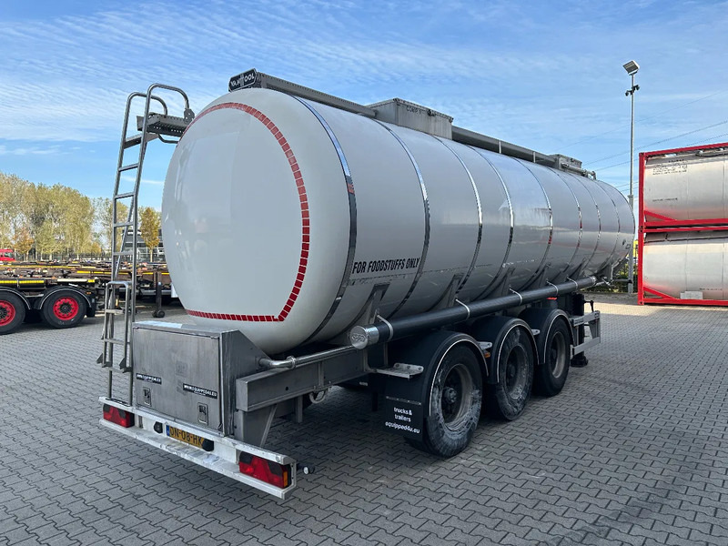 Van Hool LEBENSMITTEL / RVS Rahmen / Leergewicht: 5.860kg / 29.500L / 1-Kammer+ 1 Schwallwand / Scheibebremse / NL / APK - Semiremorcă cisternă: Foto 3 Van Hool LEBENSMITTEL / RVS Rahmen / Leergewicht: 5.860kg / 29.500L / 1-Kammer+ 1 Schwallwand / Scheibebremse / NL / APK - Semiremorcă cisternă: Foto 3