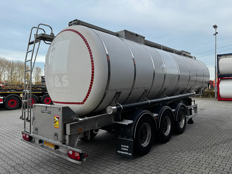 Van Hool LEVENSMIDDEL / RVS Rahmen / Leergewicht: 5.860kg / 29.500L / 1-Kammer+ 1 Schwallwand / Scheibebremse / NL / APK 03-2026 - Semiremorcă cisternă: Foto 3 Van Hool LEVENSMIDDEL / RVS Rahmen / Leergewicht: 5.860kg / 29.500L / 1-Kammer+ 1 Schwallwand / Scheibebremse / NL / APK 03-2026 - Semiremorcă cisternă: Foto 3