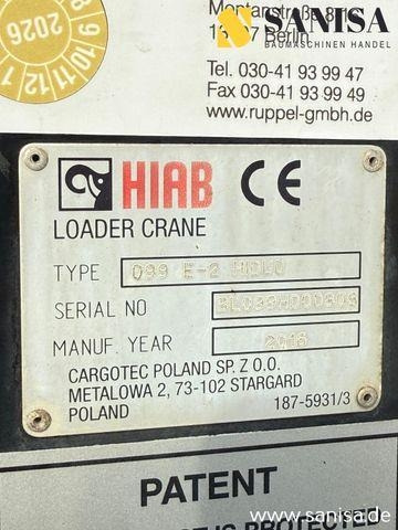 Camion platformă MAN TGM 18.340/Kran Hiab 099 E-2 HIDUO: Foto 20