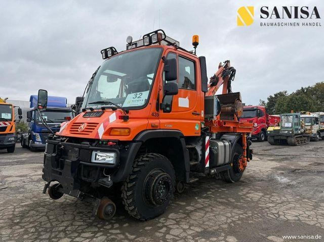 Unimog U400/ Zweiwege/ Rail/ Gleis/Mulag - Maşina comunala: Foto 3 Unimog U400/ Zweiwege/ Rail/ Gleis/Mulag - Maşina comunala: Foto 3