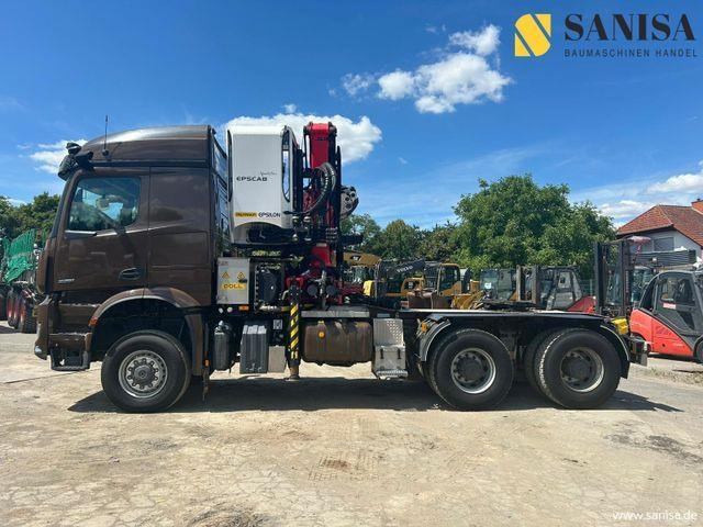 Mercedes-Benz Arocs 3351/6x6/Palfinger Epolsion S260/Langholz - Camion forestier: Foto 3 Mercedes-Benz Arocs 3351/6x6/Palfinger Epolsion S260/Langholz - Camion forestier: Foto 3