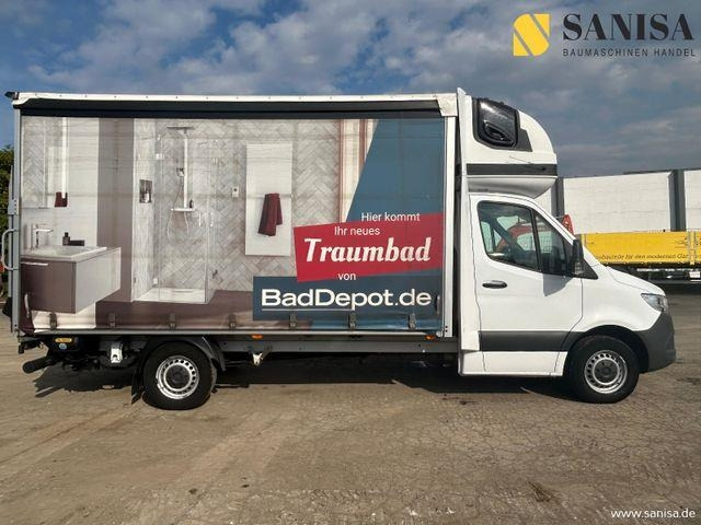 Mercedes-Benz Sprinter 317/LBW/Schlafkabine/Euro 6D - Camion cu prelată: Foto 5 Mercedes-Benz Sprinter 317/LBW/Schlafkabine/Euro 6D - Camion cu prelată: Foto 5