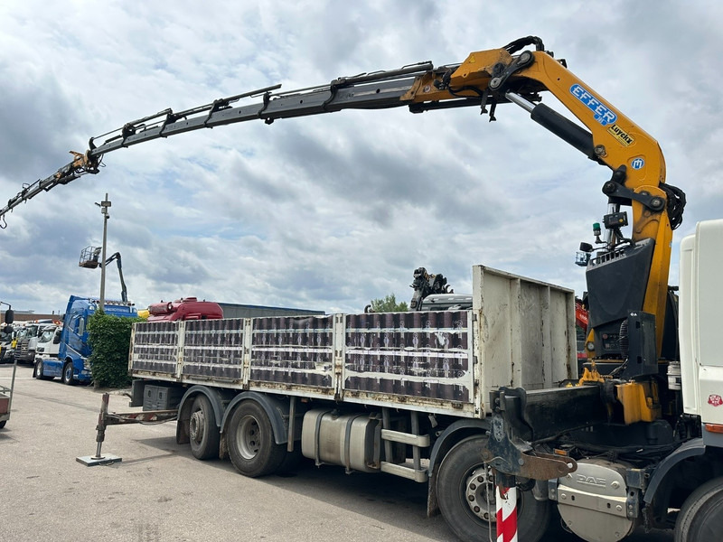 DAF CF 85.360 8x2 + KRAN (25m!) EFFER 305 6S + JIB 4S + ROTATOR - PLATORM 7m60 - LIFT + STEERING AXLE - EURO 5 - BE - Camion platformă, Camion cu macara: Foto 3 DAF CF 85.360 8x2 + KRAN (25m!) EFFER 305 6S + JIB 4S + ROTATOR - PLATORM 7m60 - LIFT + STEERING AXLE - EURO 5 - BE - Camion platformă, Camion cu macara: Foto 3
