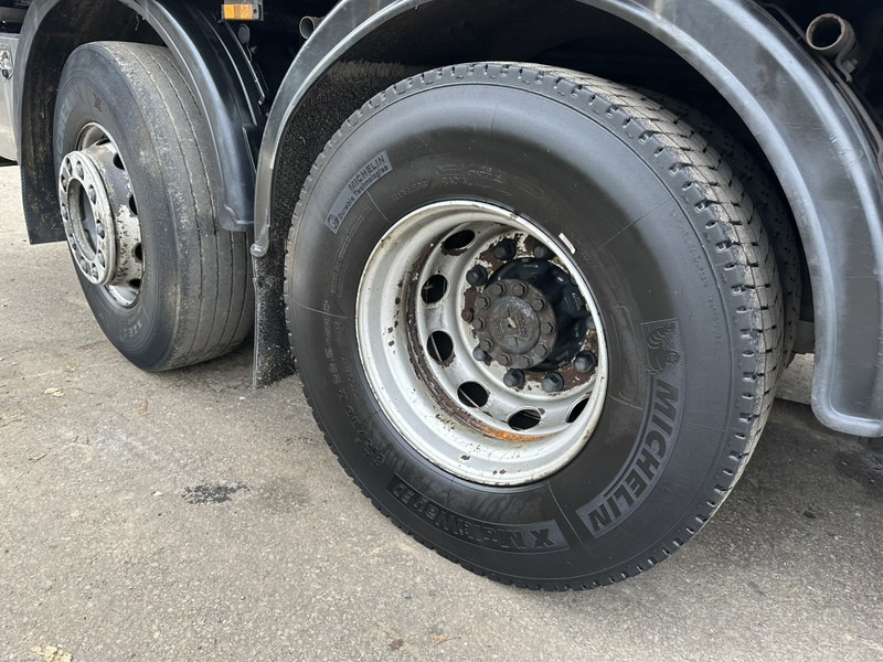 Camion platformă, Camion cu macara DAF CF 85.360 8x2 PRITSCHE 7m35 + KRAN EFFER 165-3S + RADIO - MANUAL GEARBOX ZF - EURO 5 - BE TRUCK: Foto 14