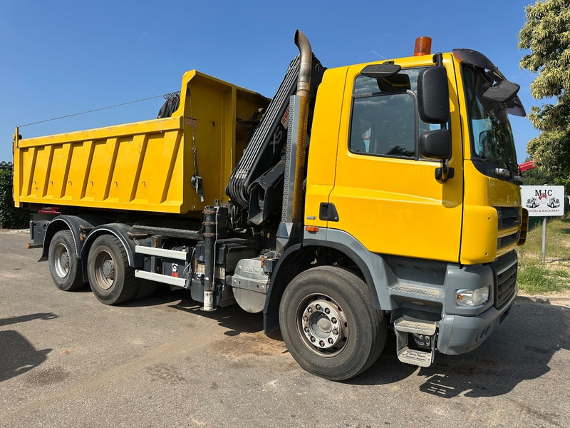 DAF CF 85.410 6X4 21T HOOKLIFT + CRANE HIAB 166-3 HIPRO + ROTATOR - 5/6F - RETARDER - TÜV 10/2025 - EURO 5 - BE TRUCK - Camion cu cârlig, Camion cu macara: Foto 2 DAF CF 85.410 6X4 21T HOOKLIFT + CRANE HIAB 166-3 HIPRO + ROTATOR - 5/6F - RETARDER - TÜV 10/2025 - EURO 5 - BE TRUCK - Camion cu cârlig, Camion cu macara: Foto 2