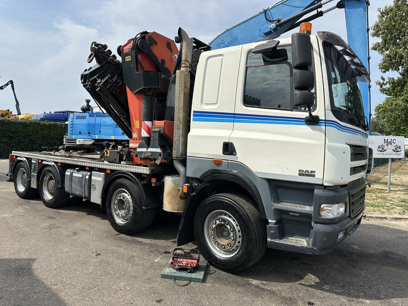 DAF CF 85.480 8x4 + CRANE PALFINGER PK90002 F (7x) - MANUAL ZF - RETARDER - BIG AXLES / HUB REDUCTION - STEEL SPRING - Camion cu macara: Foto 2 DAF CF 85.480 8x4 + CRANE PALFINGER PK90002 F (7x) - MANUAL ZF - RETARDER - BIG AXLES / HUB REDUCTION - STEEL SPRING - Camion cu macara: Foto 2