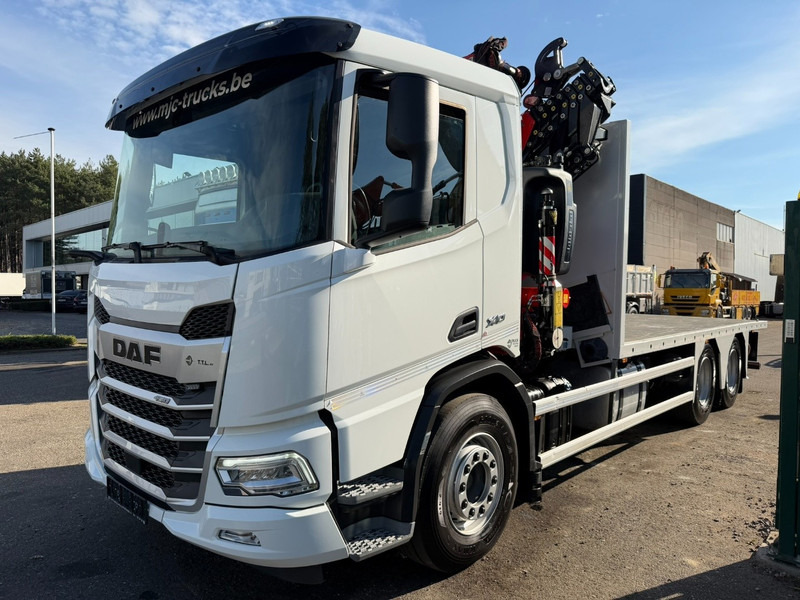DAF XD 450 6x4 PRITSCHE + (24m) KRAN FASSI F345 8x + WINCH - 35.000km - *TOP CONDITION* - BE TRUCK - Camion platformă, Camion cu macara: Foto 4 DAF XD 450 6x4 PRITSCHE + (24m) KRAN FASSI F345 8x + WINCH - 35.000km - *TOP CONDITION* - BE TRUCK - Camion platformă, Camion cu macara: Foto 4