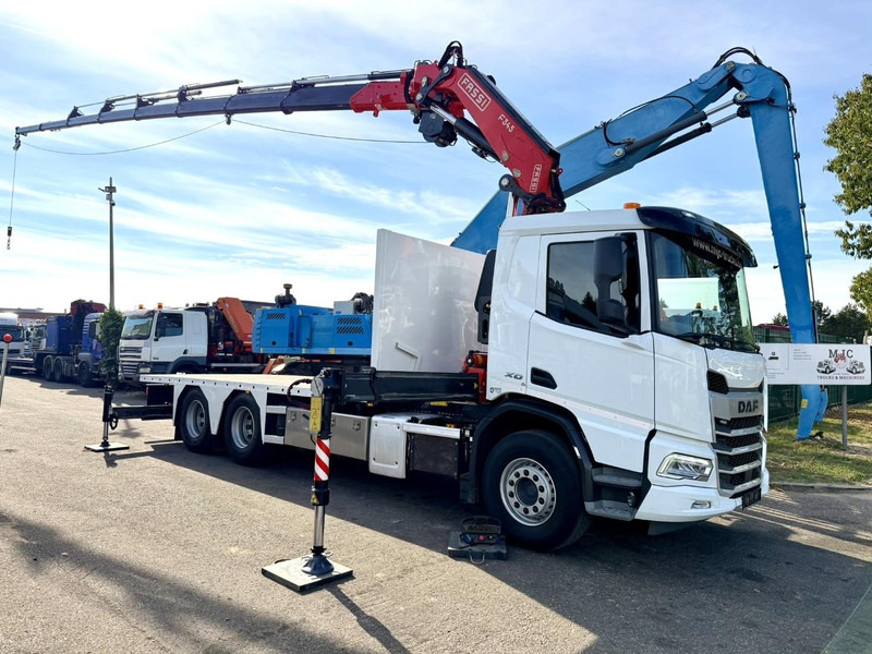 DAF XD 450 6x4 PRITSCHE + (24m) KRAN FASSI F345 8x + WINCH - 35.000km - *TOP CONDITION* - BE TRUCK - Camion platformă, Camion cu macara: Foto 2 DAF XD 450 6x4 PRITSCHE + (24m) KRAN FASSI F345 8x + WINCH - 35.000km - *TOP CONDITION* - BE TRUCK - Camion platformă, Camion cu macara: Foto 2