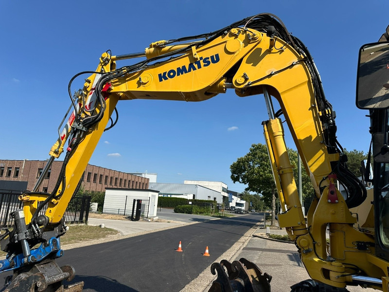 Excavator pe roţi Komatsu PW 118 MR-11 14.3T - SMP ROTOTILT - *2413h* - CENTRAL GREASING - BLADE - 3 BUCKETS - TOP CONDITION - BE MACHINE: Foto 9