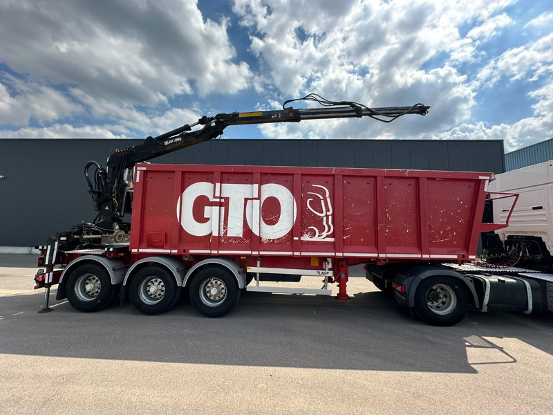 LAG 3-AXLES ALU BOX + CRANE JONSORED 1090 DT-CORTO + CABIN - 2x EXTENDABLE - 5/6 F - BELGIAN PAPERS - Semiremorcă platformă: Foto 3 LAG 3-AXLES ALU BOX + CRANE JONSORED 1090 DT-CORTO + CABIN - 2x EXTENDABLE - 5/6 F - BELGIAN PAPERS - Semiremorcă platformă: Foto 3