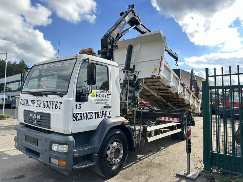 MAN LC 18.280 18T 4x2 TIPPER + CRANE (2018!!!) HIAB 099 E-2 DUO (921h!) - *157.000km* - FULL AIR - BE TRUCK - Camion basculantă, Camion cu macara: Foto 2 MAN LC 18.280 18T 4x2 TIPPER + CRANE (2018!!!) HIAB 099 E-2 DUO (921h!) - *157.000km* - FULL AIR - BE TRUCK - Camion basculantă, Camion cu macara: Foto 2