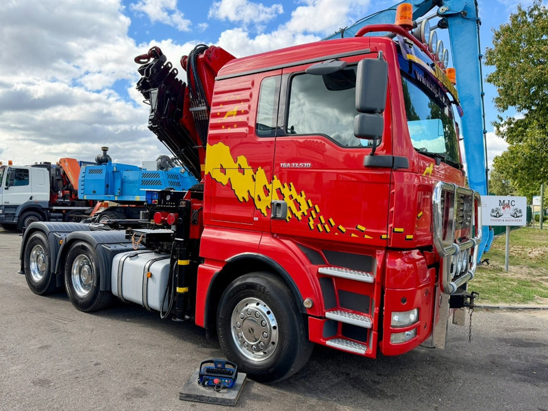MAN TGA 33.530 6x4 - 90T + CRANE HMF 3720 K6 (17.3m) - RETARDER - MANUAL ZF - EURO 3 - 590.000km - ALCOA - BIG AXLES HUB REDUCTION - BE TRUCK - TOP CONDITION - Camion cu macara: Foto 2 MAN TGA 33.530 6x4 - 90T + CRANE HMF 3720 K6 (17.3m) - RETARDER - MANUAL ZF - EURO 3 - 590.000km - ALCOA - BIG AXLES HUB REDUCTION - BE TRUCK - TOP CONDITION - Camion cu macara: Foto 2