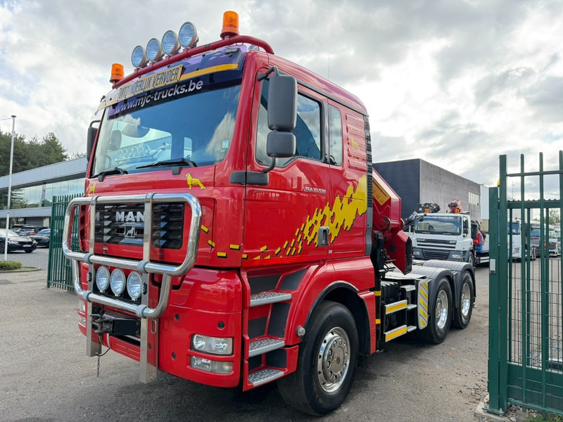 MAN TGA 33.530 6x4 - 90T + CRANE HMF 3720 K6 (17.3m) - RETARDER - MANUAL ZF - EURO 3 - 590.000km - ALCOA - BIG AXLES HUB REDUCTION - BE TRUCK - TOP CONDITION - Camion cu macara: Foto 3 MAN TGA 33.530 6x4 - 90T + CRANE HMF 3720 K6 (17.3m) - RETARDER - MANUAL ZF - EURO 3 - 590.000km - ALCOA - BIG AXLES HUB REDUCTION - BE TRUCK - TOP CONDITION - Camion cu macara: Foto 3