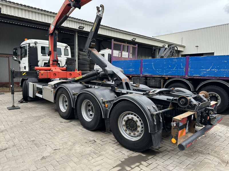 MAN TGS 35.400 8x4 TRIDEM HOOKLIFT T22 + CRANE PALFINGER PK 18001 EH + RADIO - EURO 5 - LIFT/STEERING AXLE - BE TRUCK - Camion cu cârlig, Camion cu macara: Foto 4 MAN TGS 35.400 8x4 TRIDEM HOOKLIFT T22 + CRANE PALFINGER PK 18001 EH + RADIO - EURO 5 - LIFT/STEERING AXLE - BE TRUCK - Camion cu cârlig, Camion cu macara: Foto 4